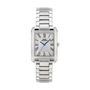 Ladies Stainless Tank Watch