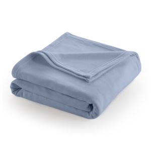 Super Soft Fleece King Slate Blue Blanket