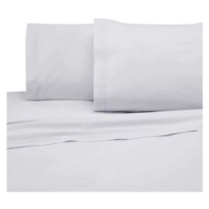 225 Thread Count Standard Pillowcase Pair - (White)