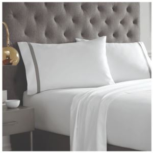 Luxury 200 Series Ultra-Soft Microblushed Hotel King WhiteLight Sheet Set - (Gray)