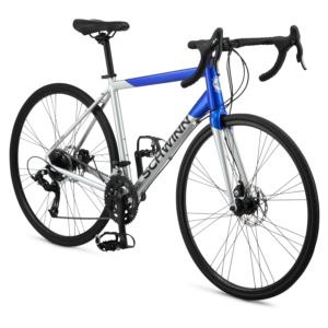 Schwinn Phocus 1.6 Disc Road Bike, 700c Wheels, 16 Speeds, 50cm Frame Blue/Silver