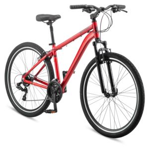 Schwinn Network 3.5 Hybrid Bike, 700c Wheel, 21 Speed, Red