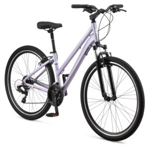 Schwinn Network 3.5 Hybrid Bike, 700c Wheel, 21 Speed, Purple