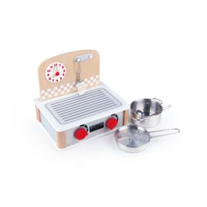 2-in-1 Toy Kitchen & Grill Set Ages 3+ Years