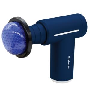 Brookstone Hot and Cold Percussion Massager, 6 Heads, Cordless