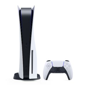PS5 Slim Disc Gaming Console w/ 1  Remote