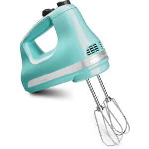 Ultra Power 5-Speed Hand Mixer in Aqua Sky
