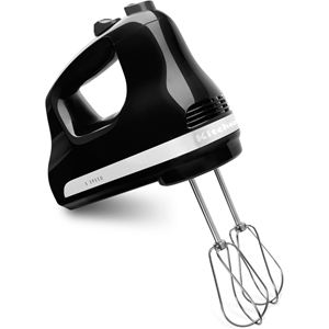 Ultra Power 5-Speed Hand Mixer in Onyx Black