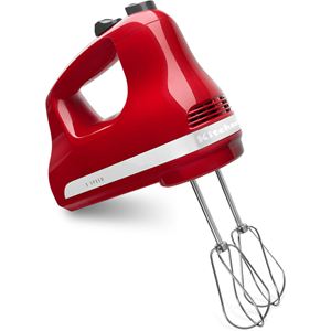 Ultra Power 5-Speed Hand Mixer in Empire Red