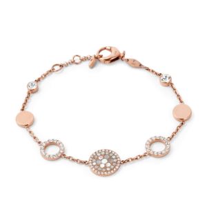 Pearl Disk Station Bracelet