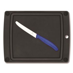 All-in-One  w/Utility Knife, Slate/BLK - Blue Handle- 1