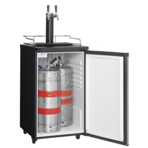 5.4 cu. ft. Keg Cooler Twin Tap