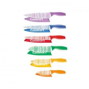 12pc Printed Color Knife Set with Blade Guards - 3nd Gen