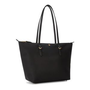 Keaton Medium Nylon Tote Black