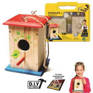 Stanley Jr. Wooden Birdhouse DIY Kit