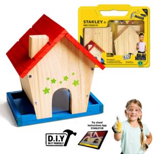 Stanley Jr. Wooden Bird Feeder DIY Kit