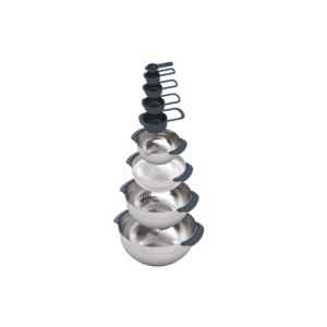 Nest 100 9pc Stainless Steel Nesting Bowl Set