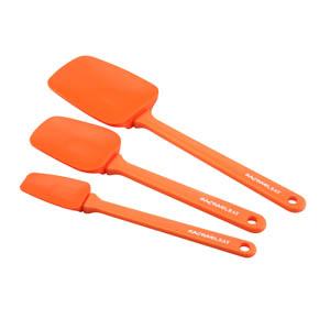3-Piece Spoonula Set - (Orange)