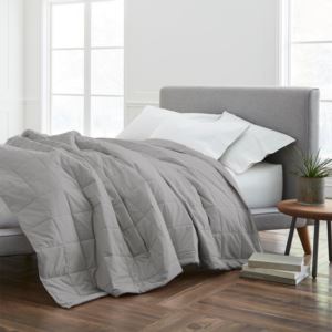 EcoPure Cotton Filled Blanket - Full/Queen Gray