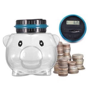 Digital Coin Counting Piggy Bank