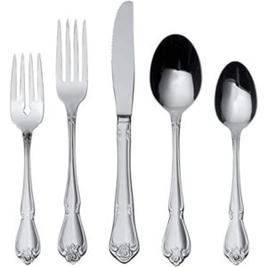 20 pc. Allure Stainless Flatware Set