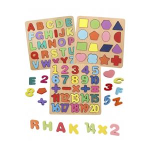 Wooden Montessori Learning Puzzles