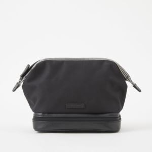 Travel Kit - Brushed Microfiber - Charcoal Black