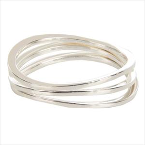 Three Hoop Bracelet - Silver Three Hoop Bracelet - Silver