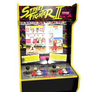 Arcade1Up Capcom Legacy Edition Arcade Cabinet with Riser-Street Fighter