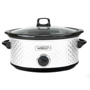 7QT Slow Cooker (White)
