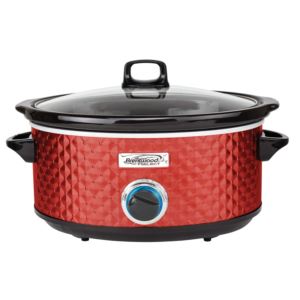 7QT Slow Cooker (Red)