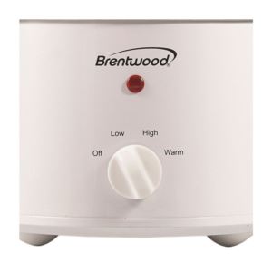 Brentwood SC-115W 1.5 Quart Slow Cooker, White