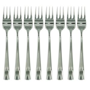 Bellasera 8pc 18/10 Stainless Steel Appetizer/Seafood Fork Set