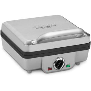 4-Slice Belgian Waffle Maker with Pancake Plates