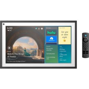 Echo Show 15.6 Inch Smart Display with Alexa and Fire TV with Remote