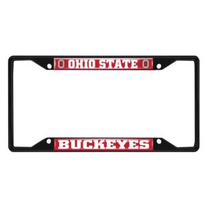 Ohio State Buckeyes License Plate Frame - Black