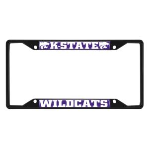 Kansas State Wildcats License Plate Frame - Black