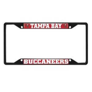 Tampa Bay Buccaneers License Plate Frame - Black