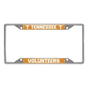 Tennessee Volunteers License Plate Frame - Chrome