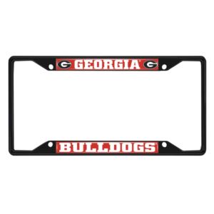 Georgia Bulldogs License Plate Frame - Black
