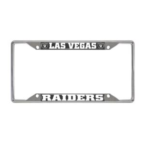 Las Vegas Raiders License Plate Frame - Chrome