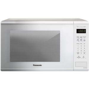 1.3 Cu. Ft. 1100W Genius Sensor Countertop Microwave Oven  in White