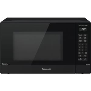 1.2 Cu. Ft. 1200W Genius Sensor Countertop Microwave Oven with Inverter Technology in Black