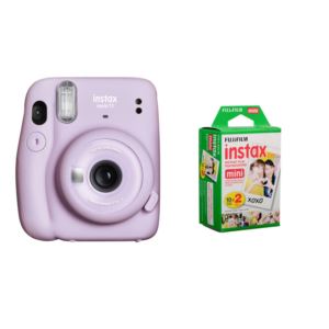 Instax Mini 11 Instant Camera - (Lilac Purple) with 20 Pack Film
