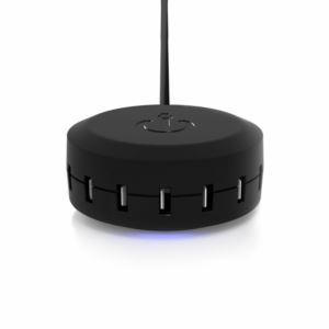 ChargeHub X7 Signature 7 Port USB Charging Station Black