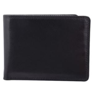 Bugatti  Billfold Leather Wallet, Black