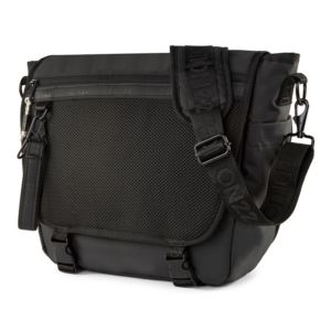 X EDITION 22 Recycled Polyester Messenger Bag (Black)
