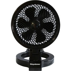 7 In. Convertible Fan, Black