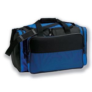 20" Nylon/Neoprene Duffel Bag - Royal/Black