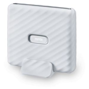 Instax Link Wide Ash White Smartphone Printer w/ 10 exposure film
